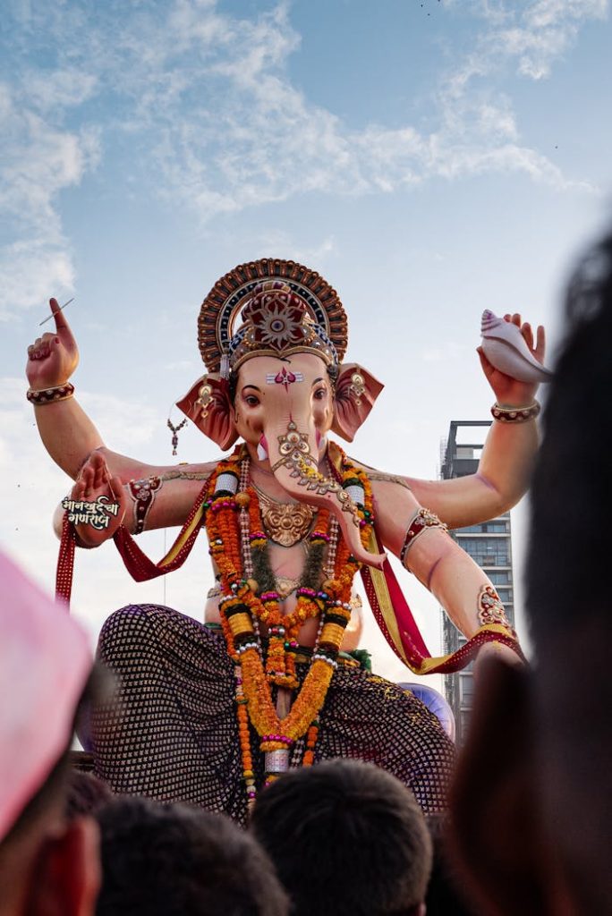Celebrate Ganesh Chaturthi in Mumbai with vibrant processions and cultural festivities.
